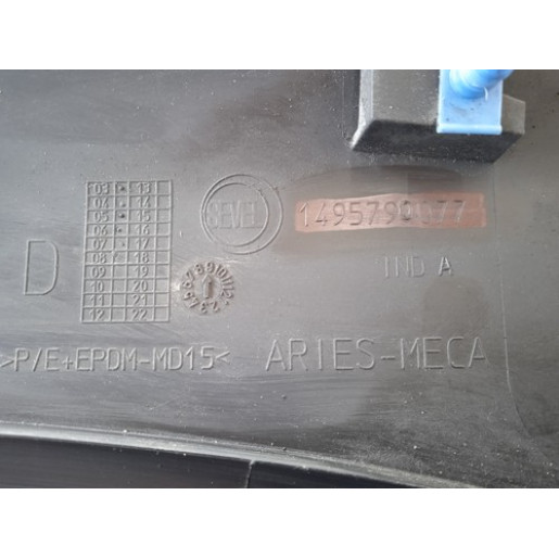 Накладка крила заднього правого Fiat Scudo 2004-2006 1495790077